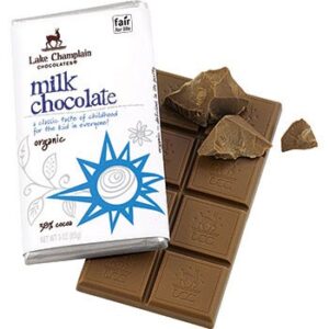 THC Milk Chocolate Bar 38% Cocoa Lake Champlain