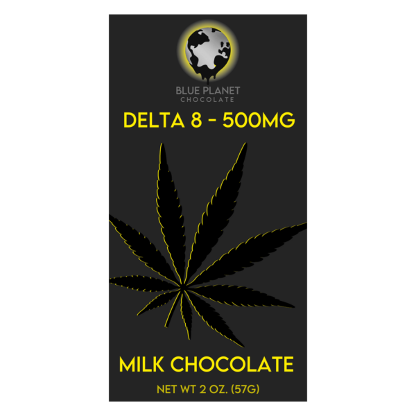 Buy 500mg Delta-8 THC Chocolate Bar Online 