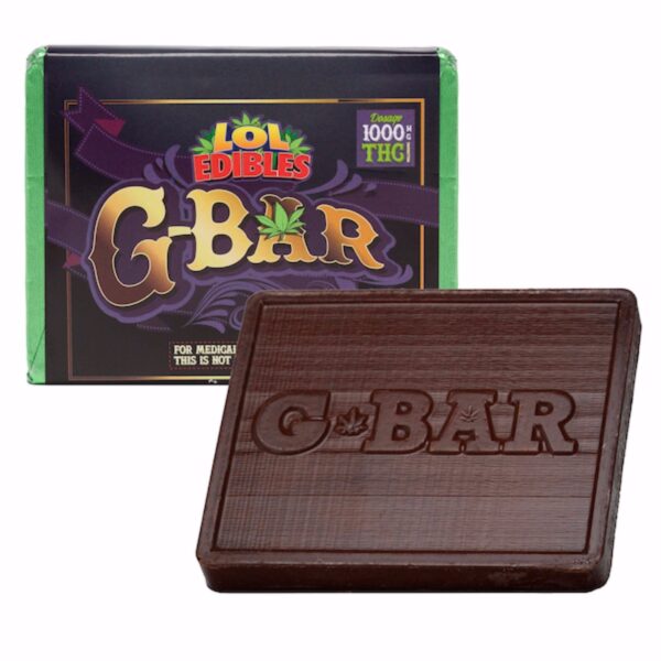 LOL Edibles: Chocolate Bar - G-bar 1000mg