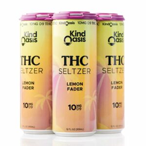 Delta 9 THC - THC Seltzer - 10mg - Lemon Fader
