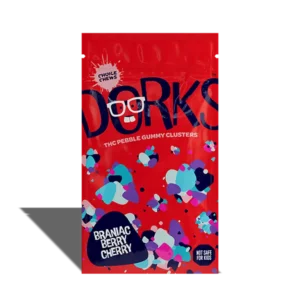 Dorks Brainiac Berry Cherry Gummies 10x20mg